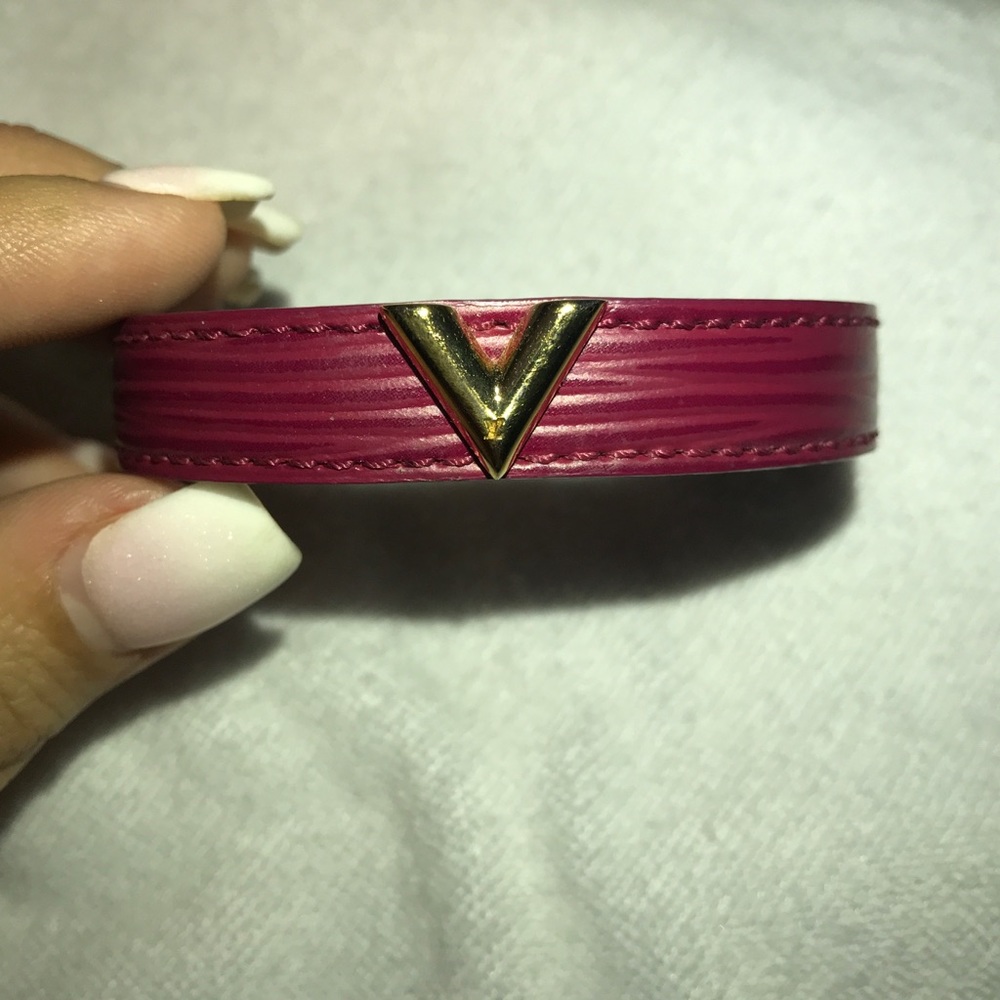 Louis Vuitton Leather Bracelet